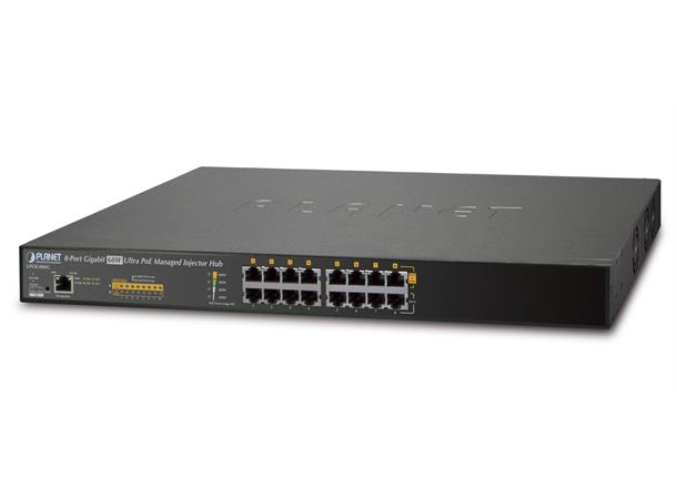 Planet Injector  8-p Gigabit PoE 60W IEEE802.3at B400W Managed 